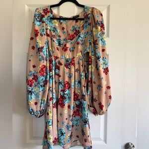 AFRM Multicolor Floral Dress